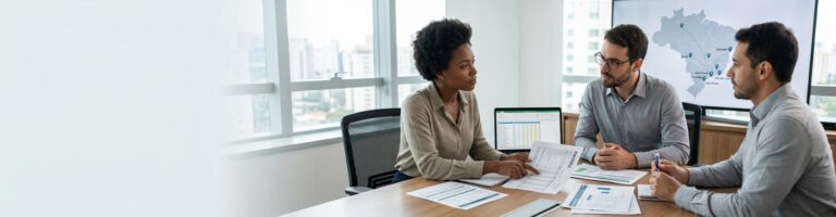 Equipe de RH analisando adicional de transferência em folha de pagamento