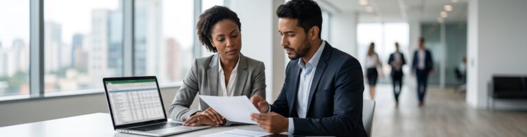 Gestores de RH conversando sobre Rescisão por acordo comum: guia de compliance e eSocial